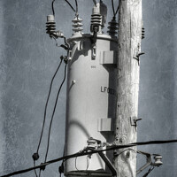 Buy canvas prints of Electrical Transformer by Frankie Cat