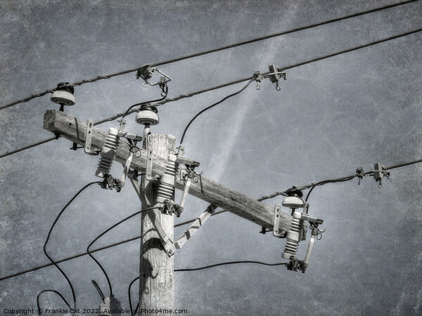 Power Pole Crossarm Picture Board by Frankie Cat