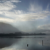 Buy canvas prints of Loch Alsh, Dawn mist by Susan Cosier