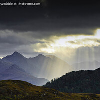 Buy canvas prints of The Five Sister's of Kintail by Susan Cosier