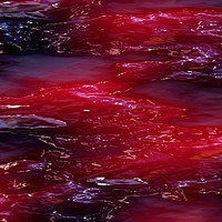 Buy canvas prints of Blood red river  by Dagmar Giers