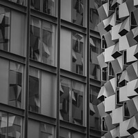 Buy canvas prints of Cheese Grater Reflections by Paul Andrews