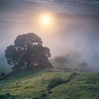 Buy canvas prints of Chrome Hill Sunrise #2 by Paul Andrews