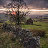 Buy canvas prints of Roach End Barn by Paul Andrews