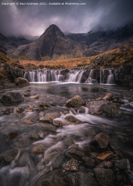 Fairy Pools Picture Board by Paul Andrews