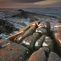 Buy canvas prints of Curbar Edge by Paul Andrews