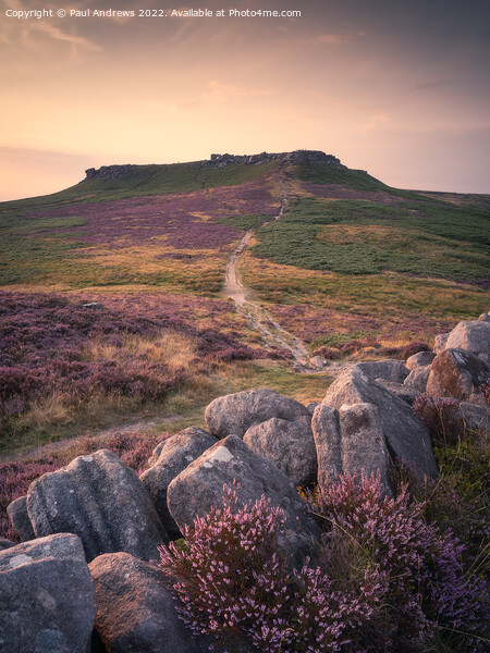 Higger Tor Picture Board by Paul Andrews