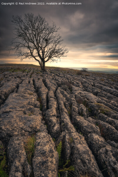 Malham Cove Picture Board by Paul Andrews