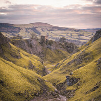 Buy canvas prints of Peveril Castle by Paul Andrews