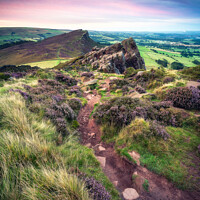 Buy canvas prints of The Roaches by Paul Andrews