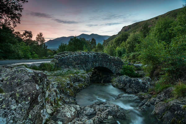 Ashness bridge Sunset 2 Picture Board by Paul Andrews
