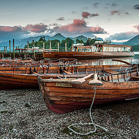 Buy canvas prints of Derwent Rowing Boats. by Paul Andrews