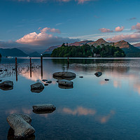 Buy canvas prints of Catbells Dawn. by Paul Andrews