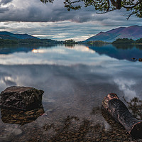 Buy canvas prints of Derwent Reflections 2 by Paul Andrews