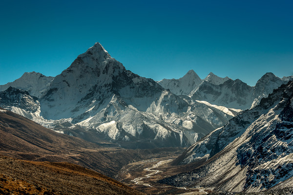 Ama Dablam from Cho La Pass 2 Picture Board by Paul Andrews