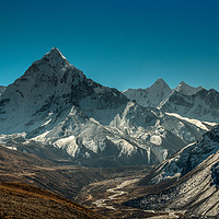 Buy canvas prints of Ama Dablam from Cho La Pass 2 by Paul Andrews