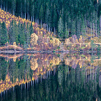 Buy canvas prints of Loch Garry Reflections #5 by Paul Andrews