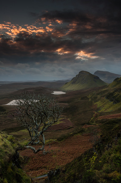 The Quiraing 3 Picture Board by Paul Andrews