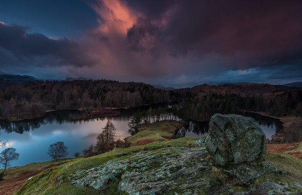 Tarn Hows Picture Board by Paul Andrews