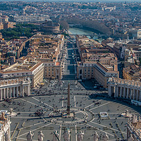 Buy canvas prints of St Peters Square by Paul Andrews