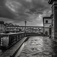 Buy canvas prints of The Ponte Vecchio by Paul Andrews