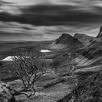 Buy canvas prints of The Quiraing (Black and White) by Paul Andrews