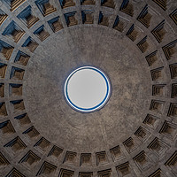 Buy canvas prints of The Pantheon Dome (Rome) by Paul Andrews