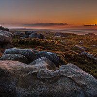 Buy canvas prints of Barrow Stones Sunset 2 by Paul Andrews