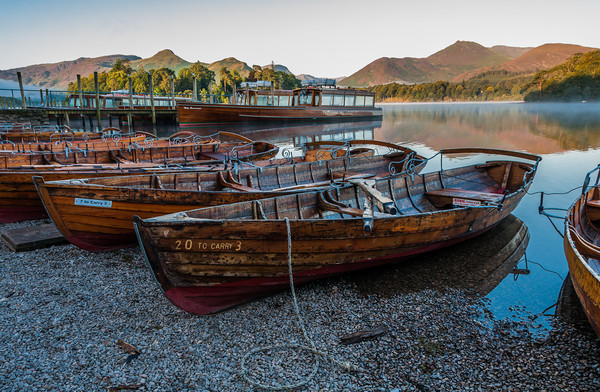 Derwent Rowing Boats. Picture Board by Paul Andrews