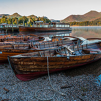 Buy canvas prints of Derwent Rowing Boats. by Paul Andrews