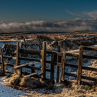Buy canvas prints of Rushup Edge Stile by Paul Andrews