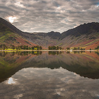 Buy canvas prints of Fleetwith Pike and Haystacks by Paul Andrews