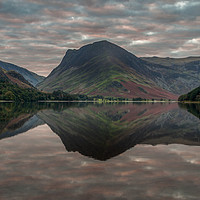 Buy canvas prints of Fleetwith Pike Reflections by Paul Andrews