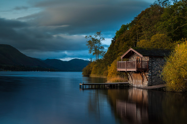 The Duke of Portland Boathouse Ullswater Picture Board by Paul Andrews