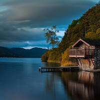 Buy canvas prints of The Duke of Portland Boathouse Ullswater by Paul Andrews