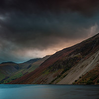 Buy canvas prints of 'The Screes' Wast Water by Paul Andrews