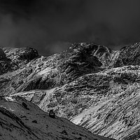 Buy canvas prints of The Scafell Range by Paul Andrews