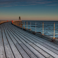 Buy canvas prints of Whitby Pier 2 by Paul Andrews
