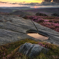 Buy canvas prints of Stanage Edge by Paul Andrews