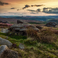 Buy canvas prints of Stanage Edge by Paul Andrews