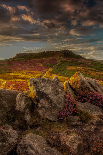 Higger Tor Picture Board by Paul Andrews
