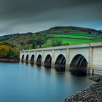 Buy canvas prints of Ashopton Viaduct by Paul Andrews