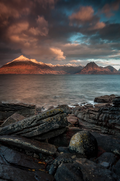 Elgol Morning Picture Board by Paul Andrews