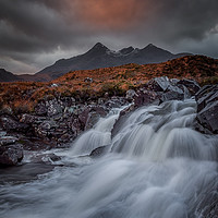 Buy canvas prints of Allt Dearg Falls by Paul Andrews