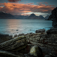 Buy canvas prints of Elgol and the Black Cuillins by Paul Andrews