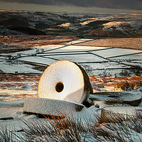 Buy canvas prints of Stanage Millstones #2 by Paul Andrews