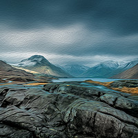 Buy canvas prints of Towards Wasdale Head by Paul Andrews