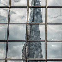 Buy canvas prints of Shard Reflections #2 by Paul Andrews