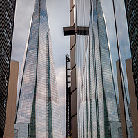 Buy canvas prints of Shard Reflections by Paul Andrews
