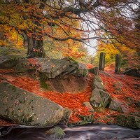 Buy canvas prints of Padley Gold by Paul Andrews